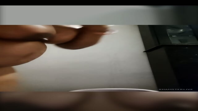 Big boss and big ass women try to lick her boobs nipples and show ass