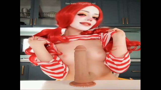 Youraldora Masturbates In McDonald’s Cosplay