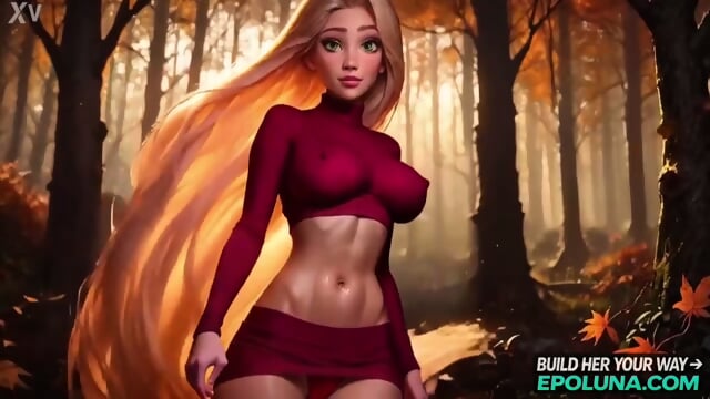 Cute Blonde Big Tits AI Bounce