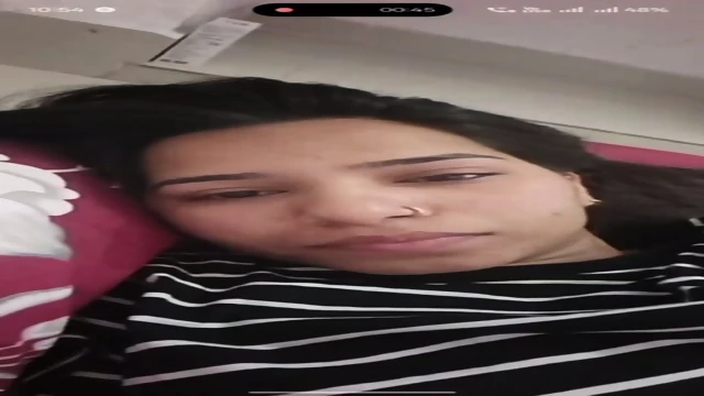 Sexy Girl Punam Showing Large Pussy Labia On VC