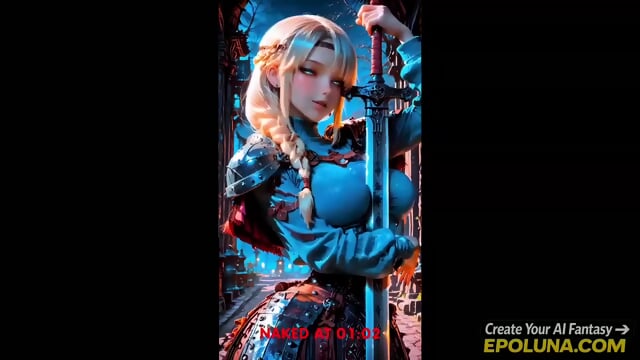 Astrid, the Blonde Tavern Waitress, Fucks Hard with every Viking in the Hall - and she definitely knows how to Train their Dragons. Gangbang. Ai Porn  ai generated