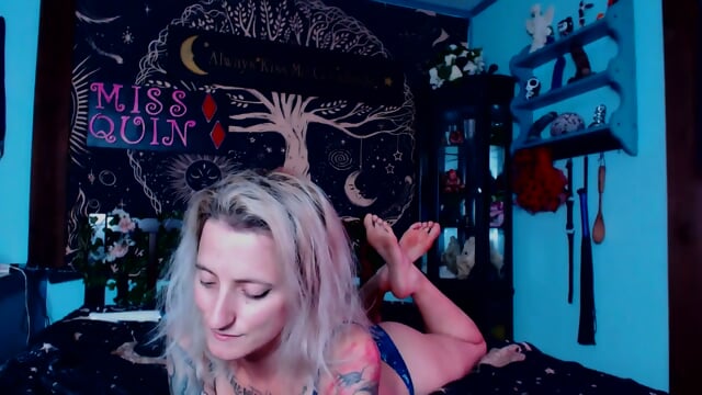 Petite teen gymnast folded into knot position taking massive BBC