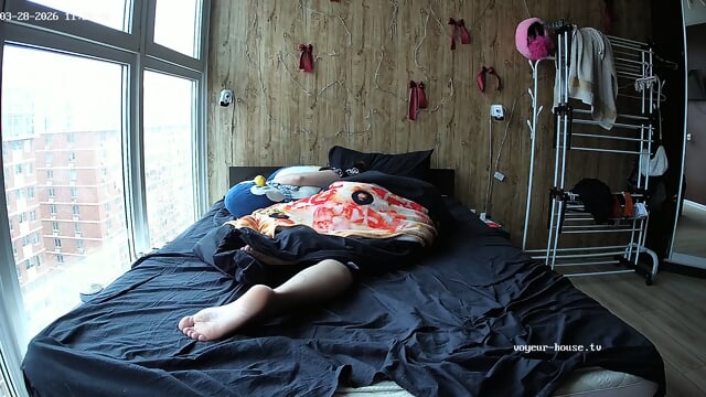special candid REM sleeping perfect bare feet closeup selections Bedroom camera at Slammy & Agrat reallifecam apartment at Voyeur House TV 28.03.2026 from 08 h 10 min to 12 h 20 min