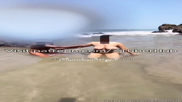 Real Indian Hotwife from Pune Monika Arpit Getting a Massage on the beach Part 2