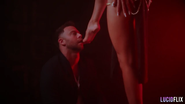 Snake Charmer Seduction In Red