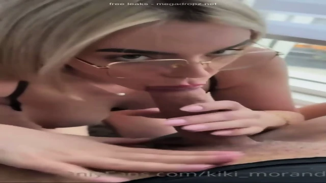 Kiki Morand Gives A Sloppy Blowjob