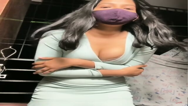 Neha 18 Stripchat Indian Sexy Teen girl Nude Pussy Show Outside Balcony Night Show Striptease