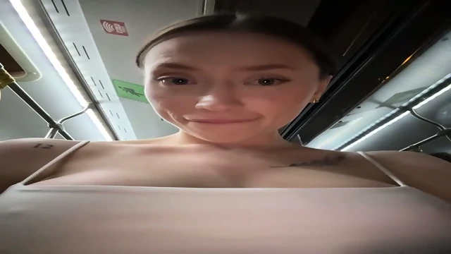 cityLynx blonde stripchat girl metro squirt in public xxx