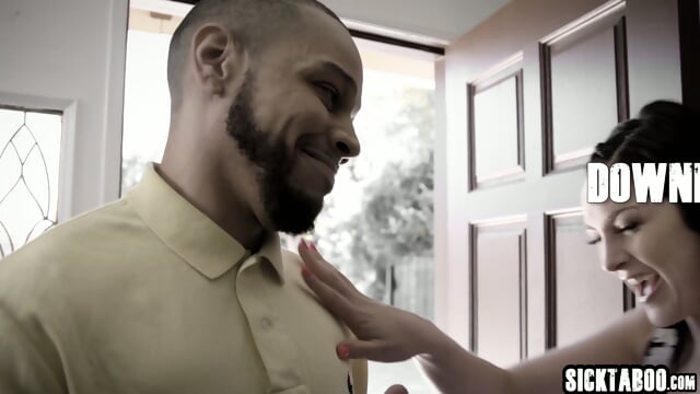 Innocent teen Avi Love sorority hazing rough sex with two big cock friends