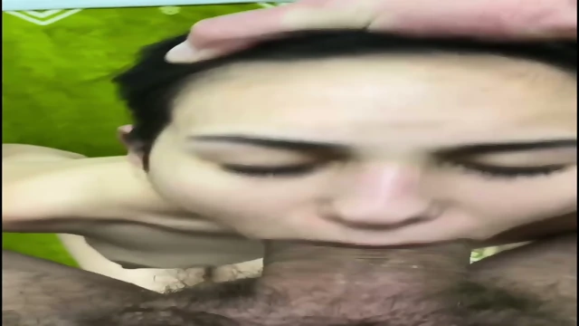 Cute Girl Gives  Fat Dick & Eats Cum