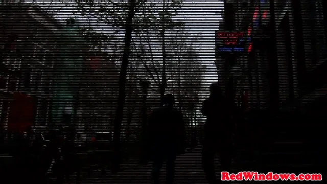 Dutch hooker pussylicked by redwindow tourist
