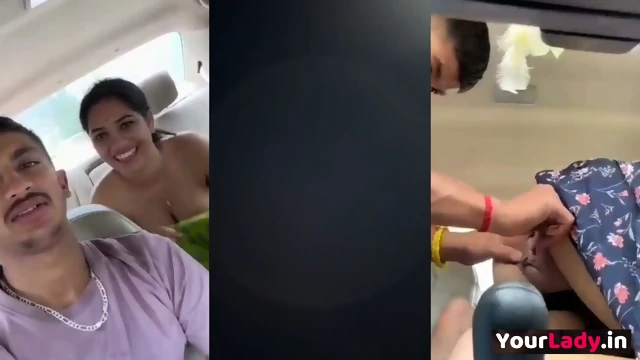 viral Indian beauty girl mms in car