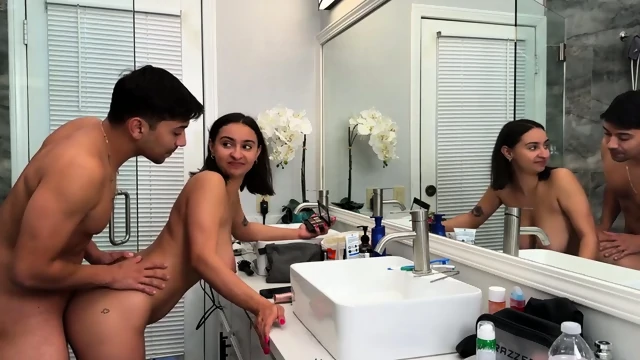 FREE USE My Step Sis While Shes Doing Her Make Up - HAILEY ROSE (IG: @HaileyRose Fcks)