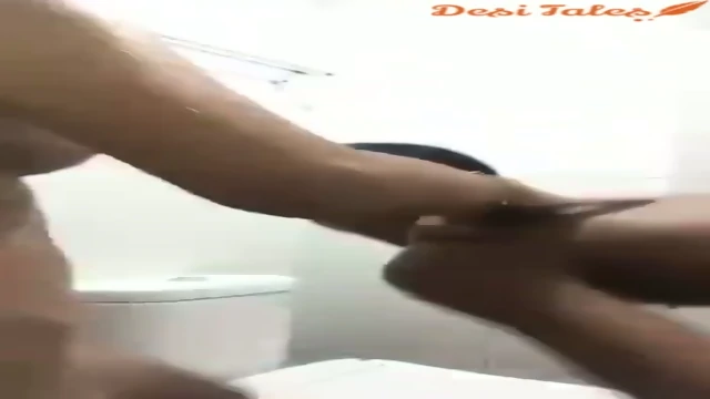 Horny Nepal Gen Z lovers steamy sex inside bathroom