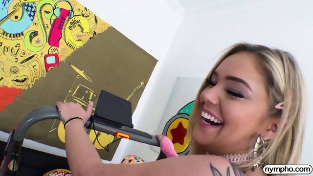 Kali Roses - TREADMILL FULL SCENE (HD)