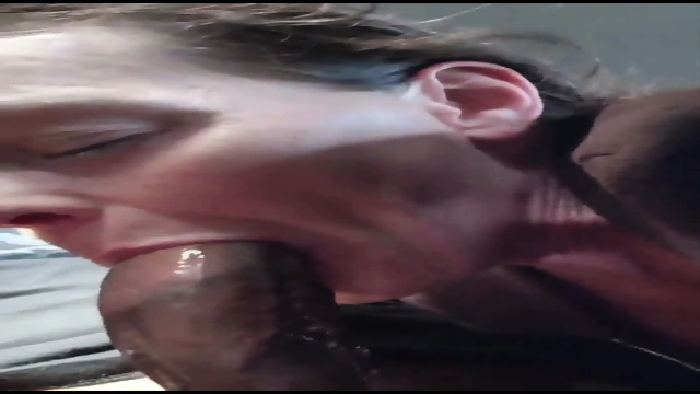 Fat MILF Sucks Off Black Dick