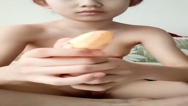 Solo Masturbation by a Japanese woman calling herself "Carrot Girl"
