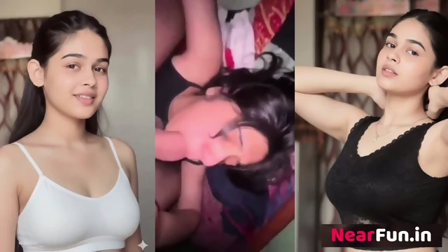 Beautiful Horny Babe Giving Blowjob Hard Fucking Moaning