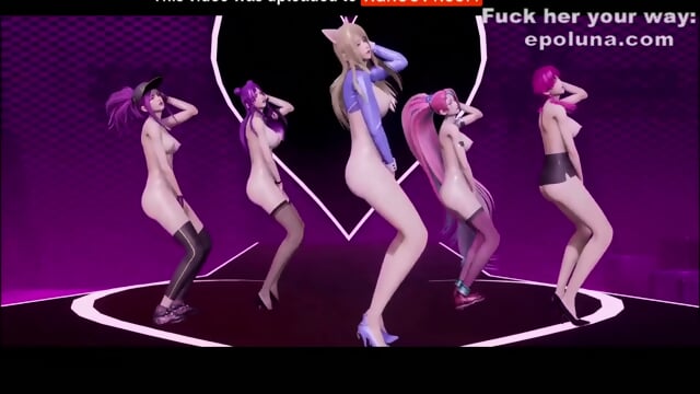 KPop Naked MMD