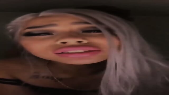 Blonde asian bimbo sucks and gets fucked