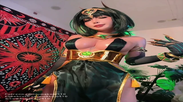 Umeko J - Nefer Genshin Impact Cosplay Part 1