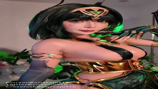 Umeko J - Nefer Genshin Impact Cosplay Part 2