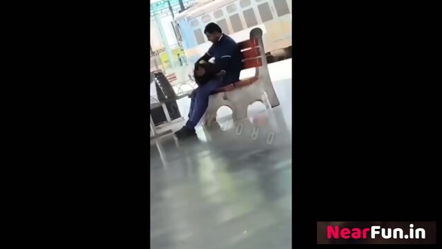 Indian Crazy Guy Getting Blowjob In  Railway Station In Public Capchar Mms Video