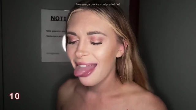 Lindsay Lee Gloryhole Swallow 3rd Visit