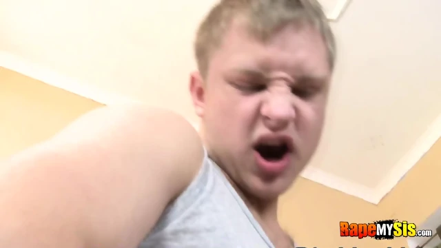 Blonde forced into rough anal hardcore