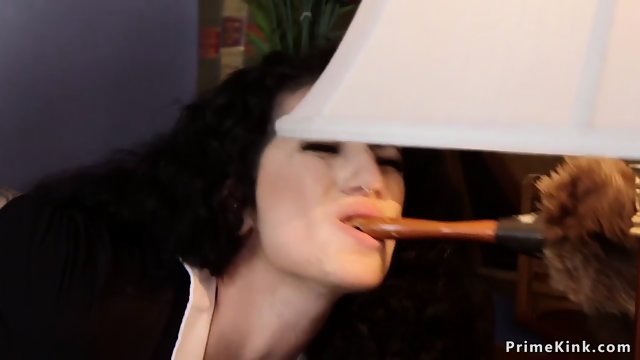 Master anal fucks slaves in bed