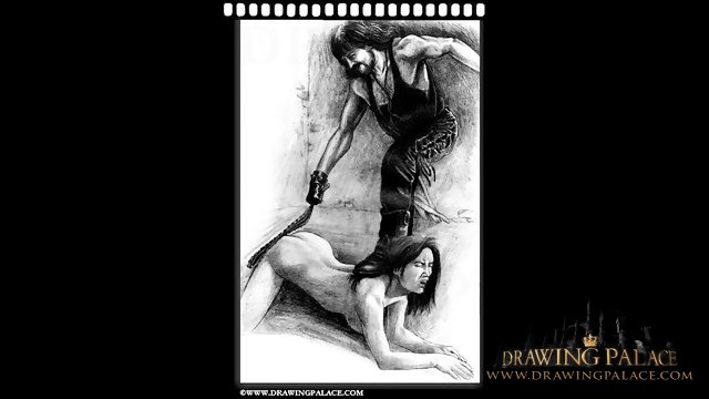 DrawingPalace Realistic BDSM cartoons porn of fetish slaves