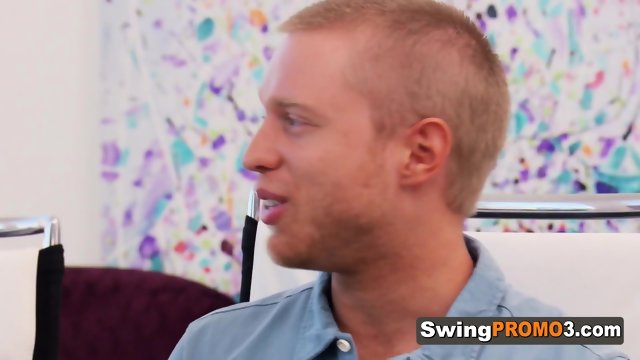 Couples strip down and play with whip cream in the backyard