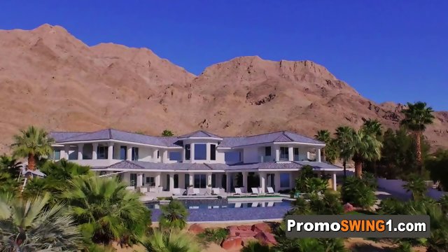 Topless swinger girls at wild pool party