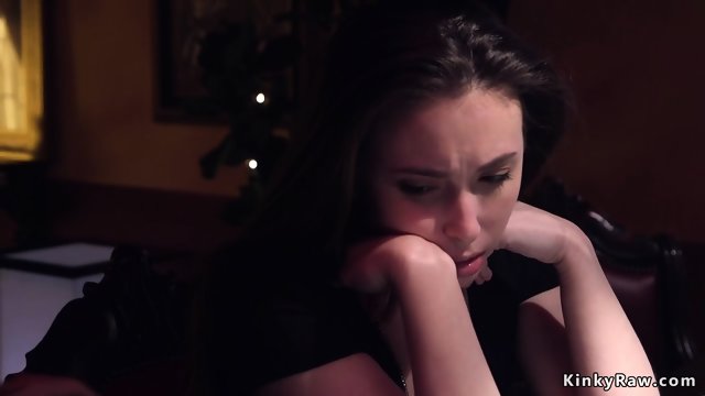 Alt debt collector anal fucks brunette