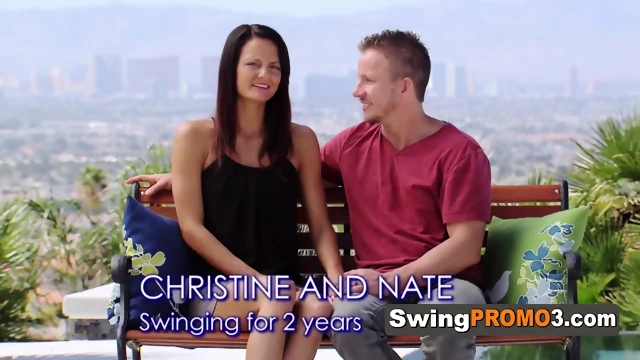 Swinger couples enter the Swing House to experience new sexual adventures.