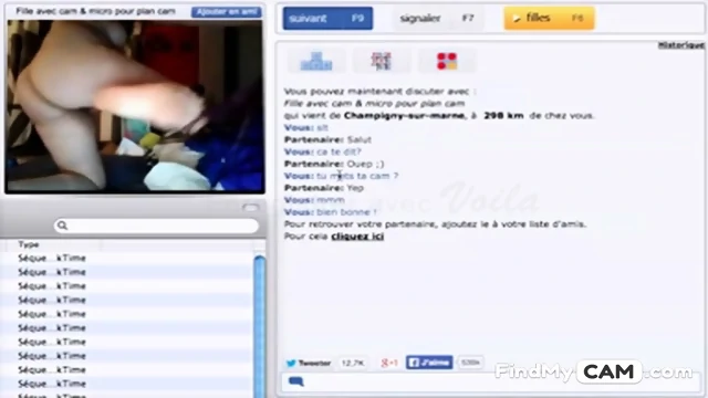 Bazoocam - Jeune et grosse salope soumise par webcam