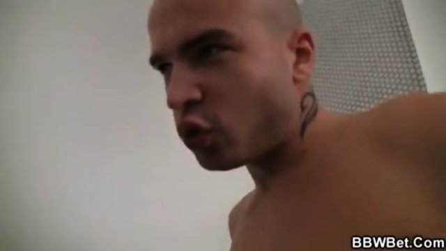 Sexy dude bangs baking BBW