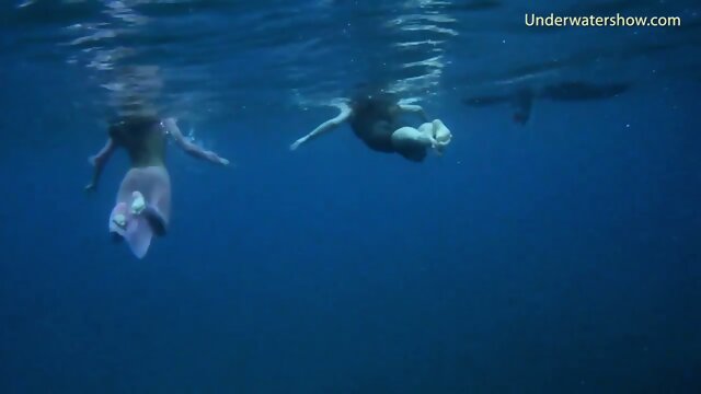 Swimming Naked Russian Babes