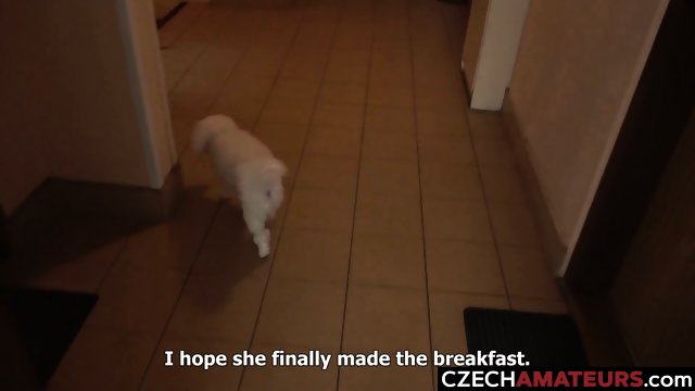 Luxury Busty MOM Fucks on Table