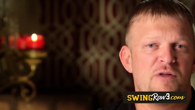 Sexy wife take turns to fuck hot guys at the Red Room of the Swing House!