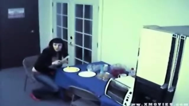 Caught on Cam masturbating with Fruit