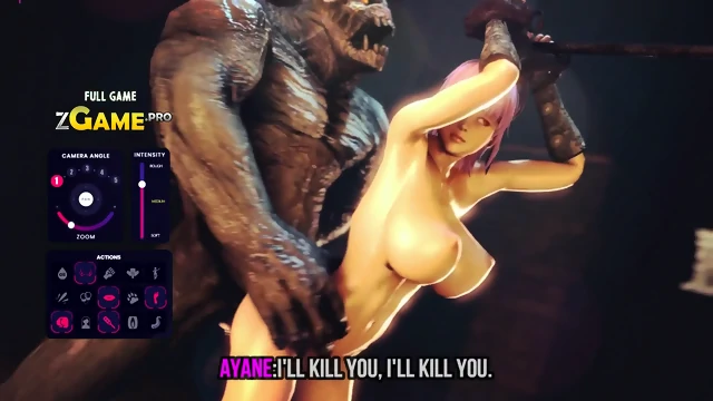 Nidalee 3D hentai game - monster deepthroat Part 2.
