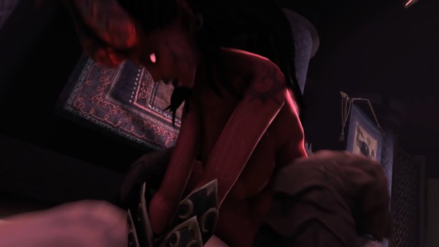 Horror SFM Street Fighter - Juri Han hard anal sex