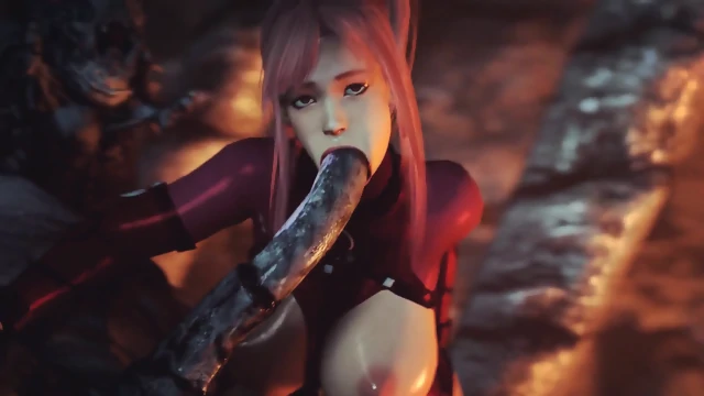 3D church monster pastor guy having his way with a babe