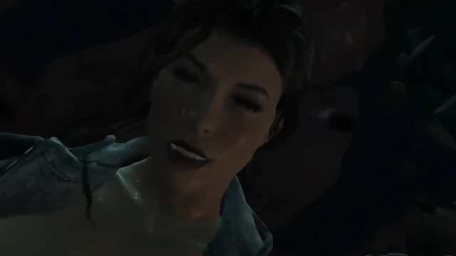 Valentine fucked by a monster dick