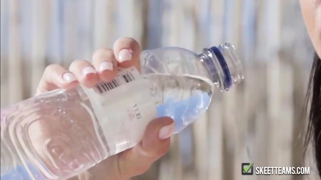 Katrin Tequila riding a hard wang