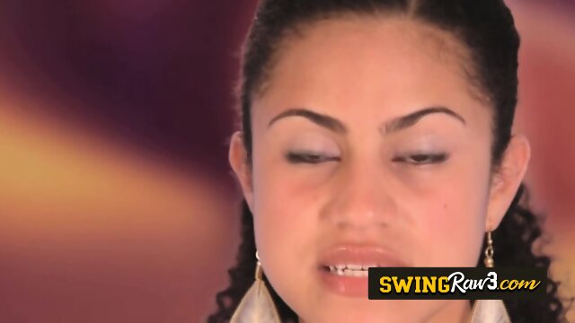 Get an oily massage from a horny swinger couple in this lusty reunion.