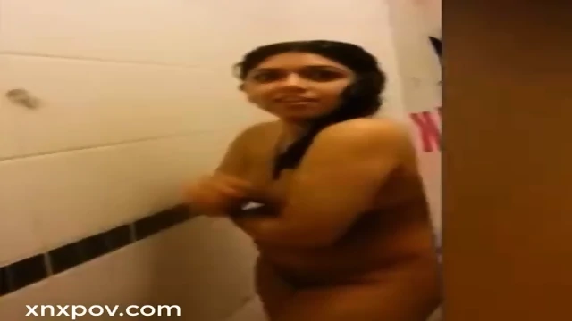Mature Indian MILF Masturbating In Shower Fucking Her Pussy
