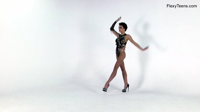 Super flexible hot gymnast Raykina
