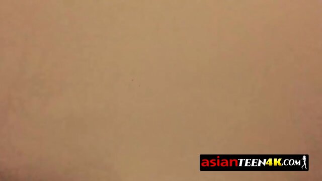Small tits Asian teen is ready for POV softcore sex with a horny tourist.